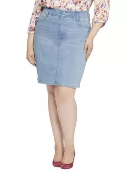 Юбка NYDJ Plus, синий