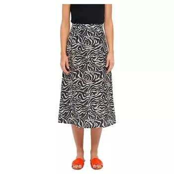 Юбка Object Leonora Midi, черный
