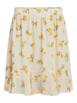 Юбка OBJECT MILA, крем