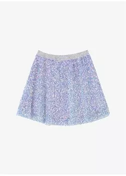 Юбка обычного кроя с пайетками Lilac Girl BRB4SG-ETK6004 Barbie