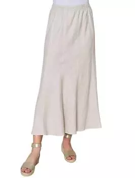 Юбка On The Move из льна Stella Carakasi, цвет flax