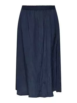 Юбка ONLY Carmakoma CARJunna, темно-синий