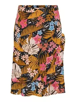 Юбка Only Carmakoma, разноцветный