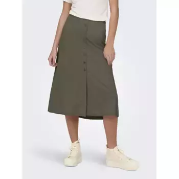 Юбка Only Jany Midi, зеленый