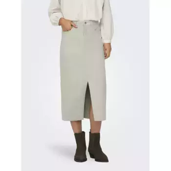 Юбка Only Lola midi, бежевый