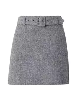 Юбка ONLY ONLCORA, цвет Anthracite/Light grey