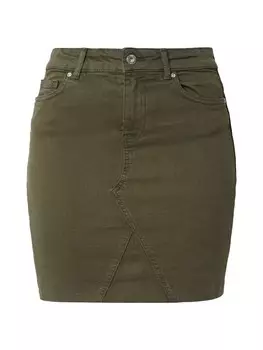Юбка ONLY Skirt FAN, темно-зеленый