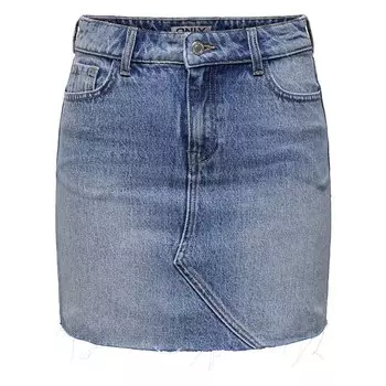 Юбка Only Skylar Short, синий