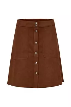 Юбка Oxmo Skirt June, коричневый