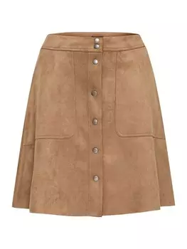 Юбка Oxmo Skirt June, светло-коричневый
