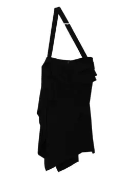 Юбка-пачка с драпировкой Yohji Yamamoto, черный