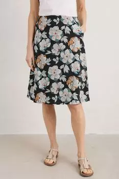 Юбка Paint Pot из натурального хлопка Seasalt Cornwall, черный