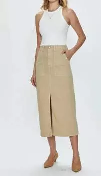 Юбка Pamela Utility в цвете латте PISTOLA, цвет latte