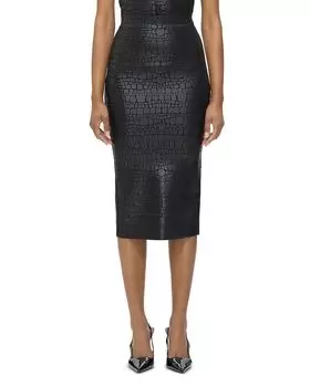 Юбка Паркер Herv Lger, черный