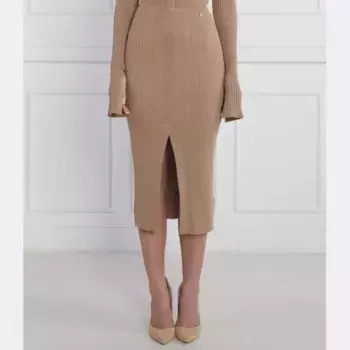 Юбка Patrizia Pepe, бежевый