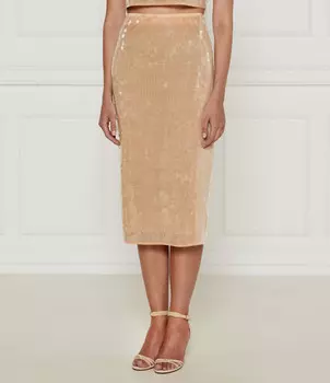 Юбка Patrizia Pepe, бежевый