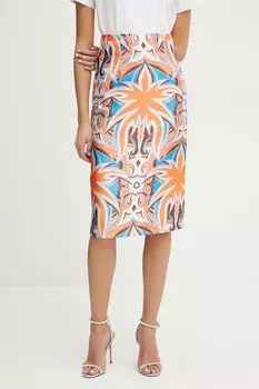 Юбка PAVOB Silvian Heach, оранжевый