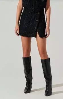 Юбка Pedrine черного цвета ASTR