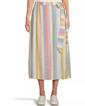 Юбка Pendleton Striped Wrap Skirt, цвет Multi Stripe