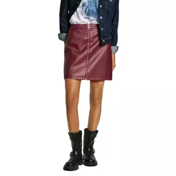 Юбка Pepe Jeans Charlotte short skirt, красный
