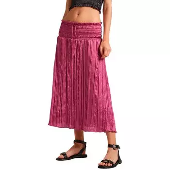 Юбка Pepe Jeans Divine Long, розовый