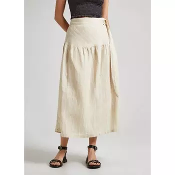 Юбка Pepe Jeans Effie Midi, бежевый