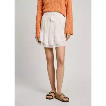 Юбка Pepe Jeans Elena skirt, белый