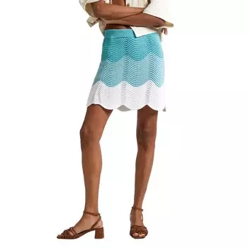 Юбка Pepe Jeans Galea Short, синий