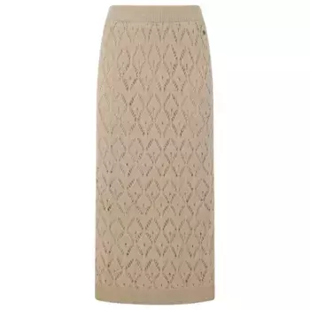 Юбка Pepe Jeans Hailey midi skirt, бежевый