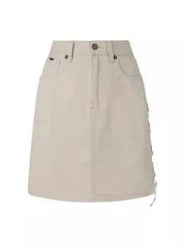 Юбка Pepe Jeans Lilly Lace, экрю