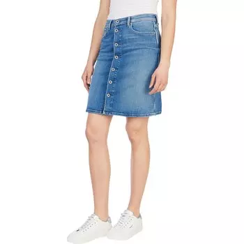 Юбка Pepe Jeans Marble, синий