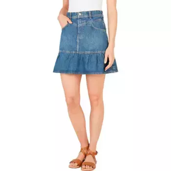 Юбка Pepe Jeans Mini skirt, синий