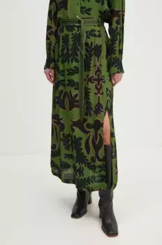 Юбка PFJURATOIRE La Petite Franaise, зеленый