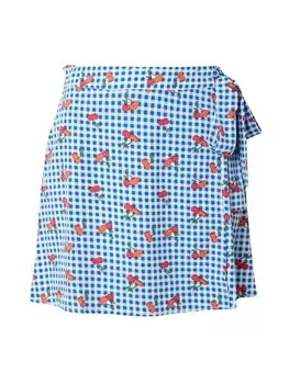 Юбка PIECES BLOOM, небесно-синий