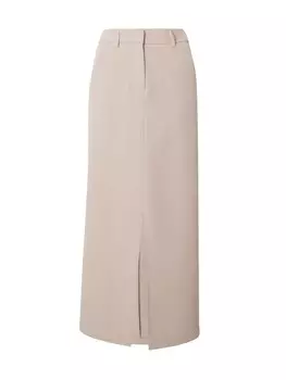Юбка Pieces BOZZY, темно-бежевый