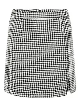 Юбка PIECES, черно-белый