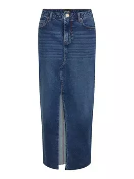 Юбка PIECES Jessie, синий деним