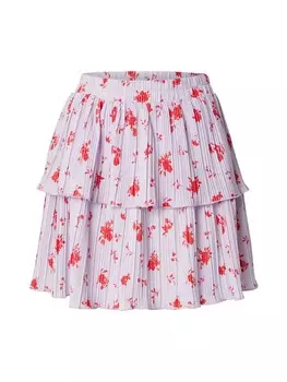 Юбка PIECES PCAMBER, лавандовый