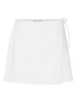 Юбка PIECES PCFlora, цвет White denim