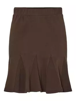 Юбка PIECES PCMilje, коричневый