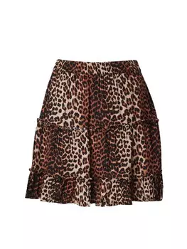 Юбка PIECES PCNYA, темно-бежевый