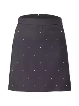 Юбка PIECES PCPEVA, черный