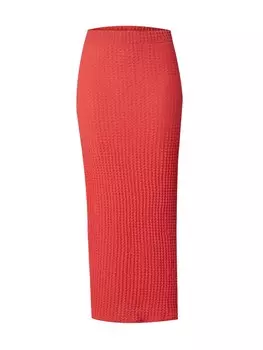 Юбка PIECES PCRILEY, цвет Light red