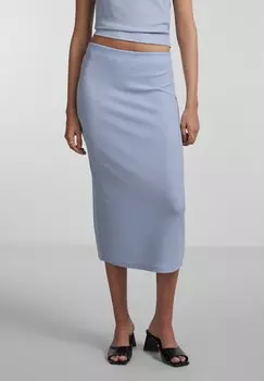 Юбка Pieces, светло-синий