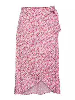 Юбка Pieces TALA, розовый/розовый