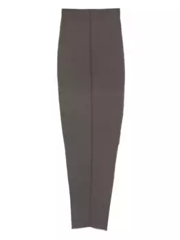 Юбка Pillar со швами Rick Owens, серый
