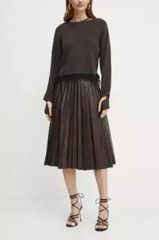 Юбка Pinko, гранатовый