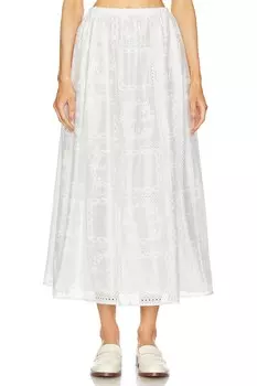 Юбка-Платок миди Helsa, белый