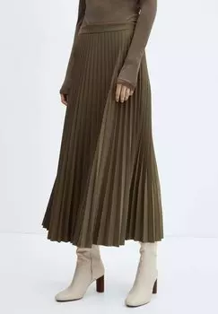 Юбка плиссе Camila Mango, зеленый