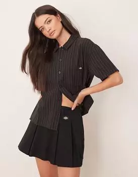 Юбка-плиссе Dickies unionville черного цвета